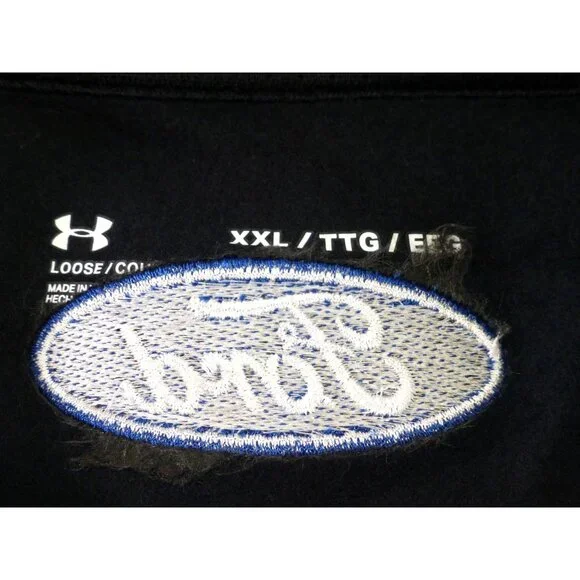 NWT Under Armour Stewart Haas Racing Fleece Kangaroo Pocket Sweatshirt 2XL - Picture 9 of 12